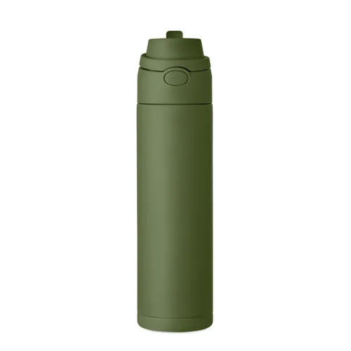 TOIEN TWO Duplafalú palack 500 ml Sötétzöld 