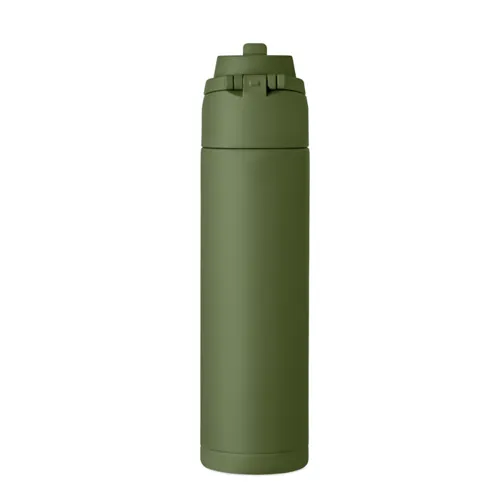 TOIEN TWO Duplafalú palack 500 ml Sötétzöld 