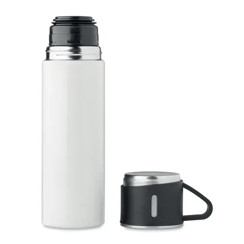 TONIA Duplafalú termoszpalack 420 ml Fehér 