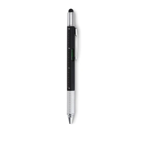 TOOLPEN Feketén író toll vízmértékkel Fekete 