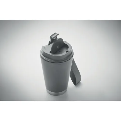 TOPIZ Duplafalú pohár 300 ml Kőszürke 