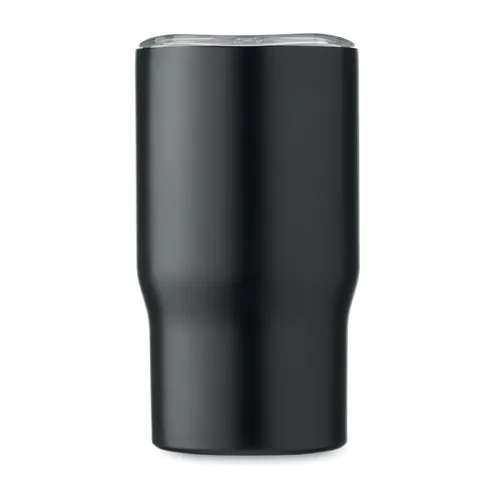 TUMBOO Duplafalú pohár 350 ml Fekete 