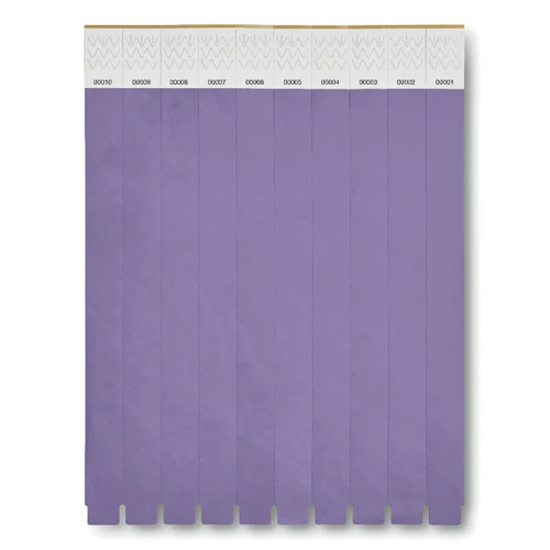  TYVEK Tyvek® rendezvény karszalag ív Lila 