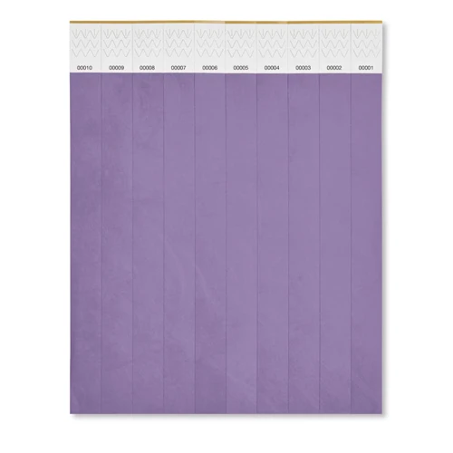  TYVEK Tyvek® rendezvény karszalag ív Lila 