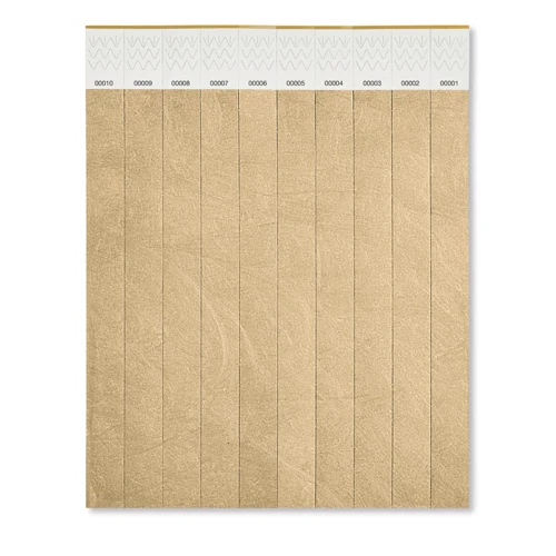  TYVEK Tyvek® rendezvény karszalag ív Arany 