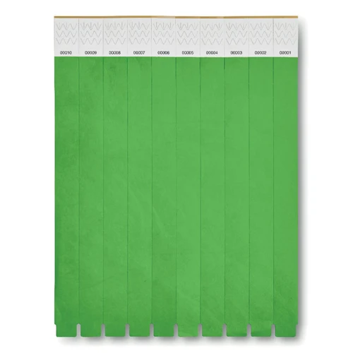  TYVEK Tyvek® rendezvény karszalag ív Zöld 