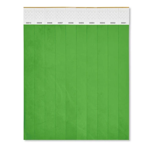  TYVEK Tyvek® rendezvény karszalag ív Zöld 