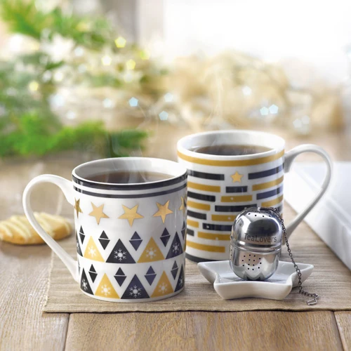 UNIQUE Bögre, mini tányér és teatojás Többszínű 