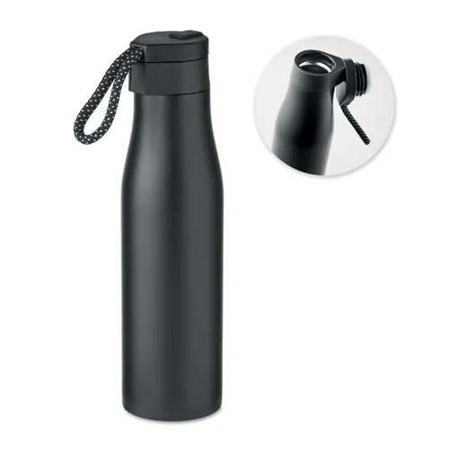 URSUS Duplafalú termosz 600 ml Fekete 