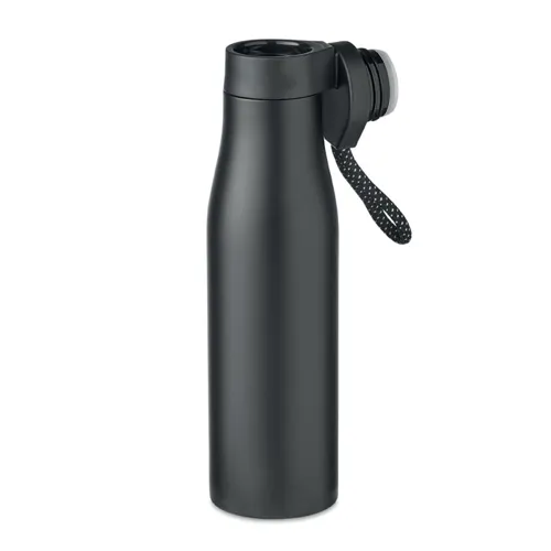 URSUS Duplafalú termosz 600 ml Fekete 