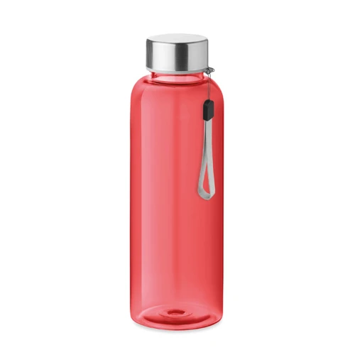 UTAH Tritán palack, 500 ml Áttetsző Piros 