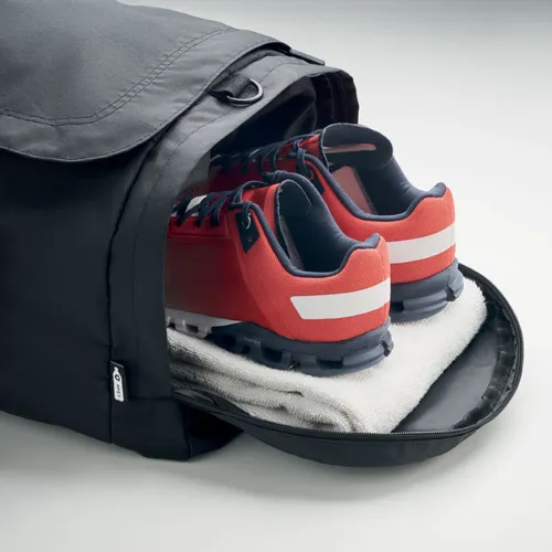VALLEY DUFFLE 300D RPET nagy sporttáska Fekete 