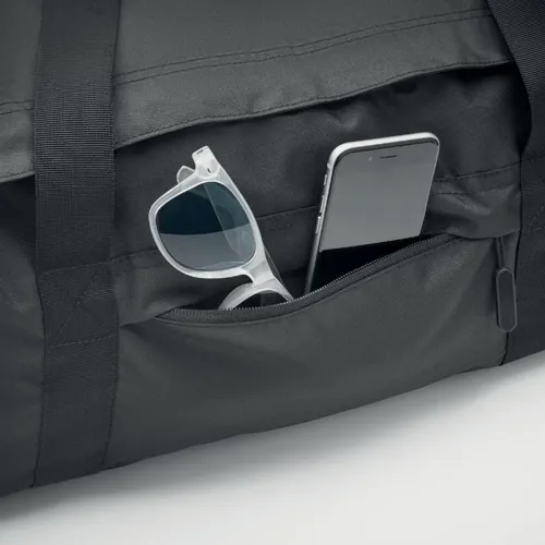 VALLEY DUFFLE 300D RPET nagy sporttáska Fekete 