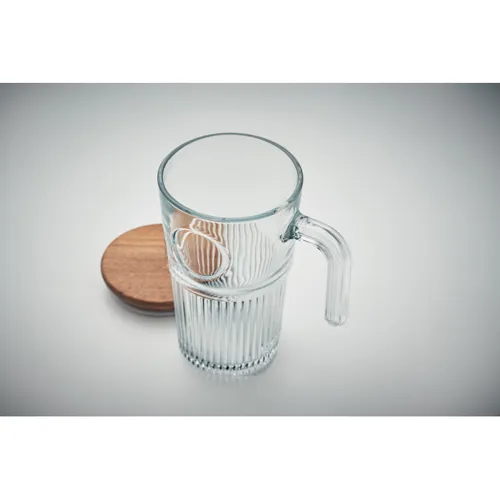 VITRIO JAR Üveg bögre 450 ml Áttetsző 