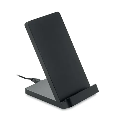 WIRESTAND Bambusz vezeték nélk. töltő 5W Fekete 