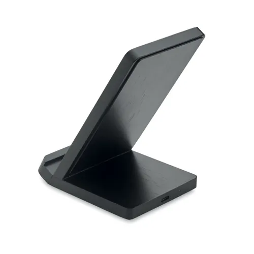 WIRESTAND Bambusz vezeték nélk. töltő 5W Fekete 