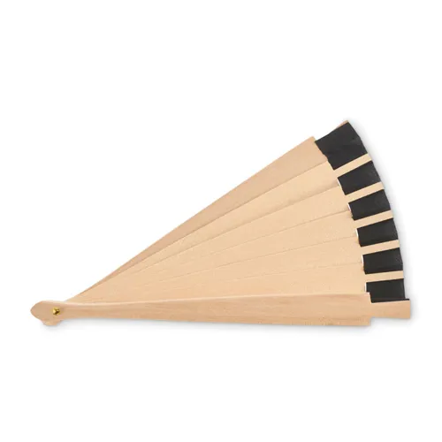 WOODFAN Fa legyező Fekete 